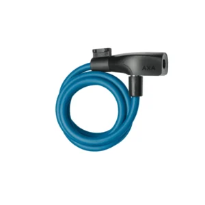 AXA | Spiraalkabelslot resolute 8-120 petrol blue