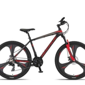Altec | Mountainbike Accrue 27.5 Inch 45 cm Unisex 21V Mechanische schijfrem Zwart/Rood