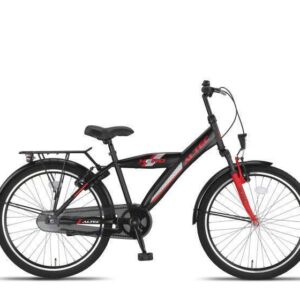 Altec | Jongens Kinderfiets Hero 24 Inch V-Brakes Zwart/Rood