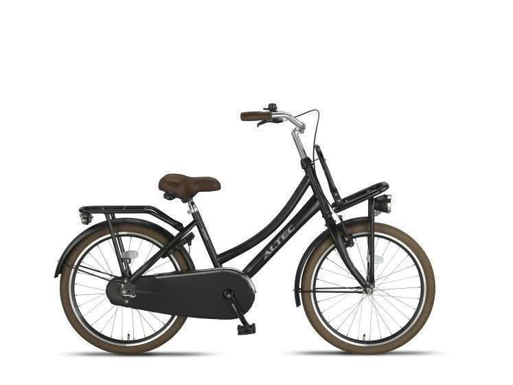 Altec | Meisjes Transportfiets Urban 22 Inch Terugtraprem Matzwart
