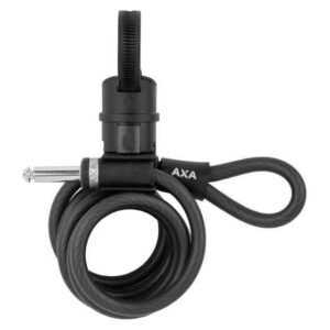 Axa | Insteekkabel Newton 1500 x 10 mm zwart