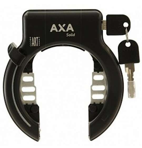 Axa | Ringslot Solid XL ART-2 staal zwart 2-delig
