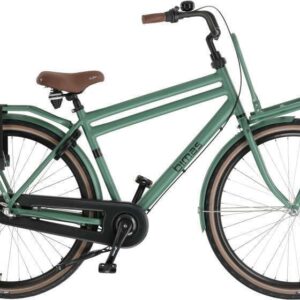 Bimas | Heren Transportfiets Transporter 3.0 28 Inch 50 cm 3V Terugtraprem Matgroen