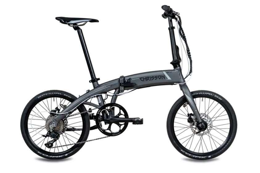 EF3 20 Inch 30 cm Unisex 9V Mechanische schijfrem Grijs