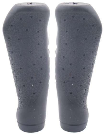 Edge | Ergo Handvatset Basic Rubber 135 mm Zwart