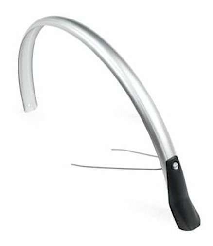 Eurofender | Snello Achterspatbord 28 Inch 46 mm Zilver