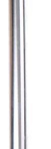 VWP-Louis Verwimp | Zadelpen 30,2 x 350 mm Aluminium Zilver
