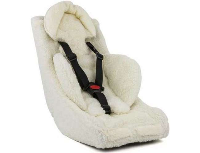 Melia | Plus Comfort Babyschaal Bakfiets/fietskar Schaap Wit