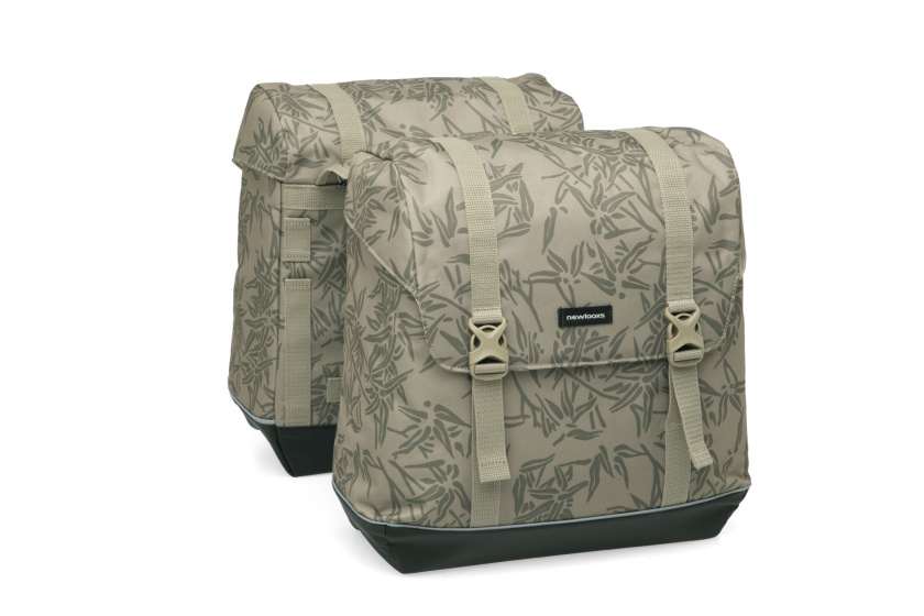 New Looxs | Alba dubbele tas bamboo 42L zandkleurig