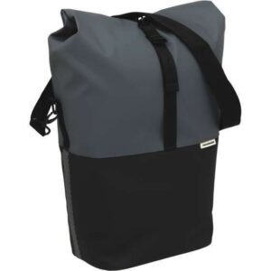 New Looxs | Nyborg enkele tas 17L waterdicht zwart/grijs