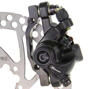 mechanische schijfremset DM33 160 mm voor + achter