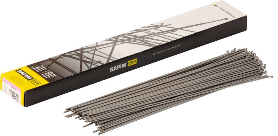 Sapim | Leader spaak 13-288 RVS zonder nippel (100st) zilver