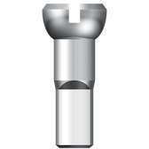 Sapim | Spaaknippel 13 Polyax 14mm Zilver Messing (100st)