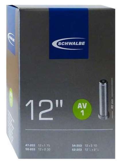 Schwalbe | Binnenband 12 x 1.75/2.10 (47/62-203) AV 40 mm