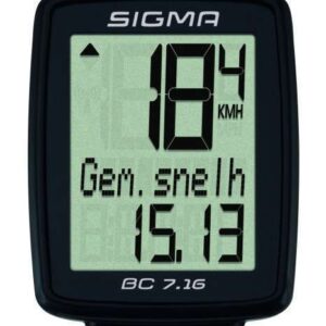 Sigma | Fietscomputer BC 7.16 Zwart