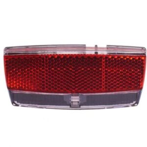Simson | Achterlicht airy led naafdynamo bagagedrager rood