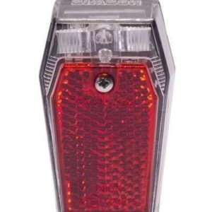 Simson | Achterlicht Mini batterij spatbord rood