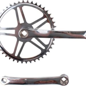 Vinty | Crankstel Vinty 46T 170 mm Zilver Staal