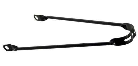 Falkx | Spatbordstang AL8A 28 inch staal zwart per stuk