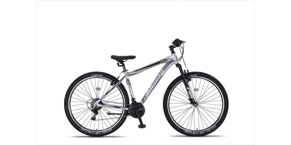 Umit | Mountainbike 4 Motion 29 Inch 46 cm Unisex 21V V-Brakes Chroom/Zwart