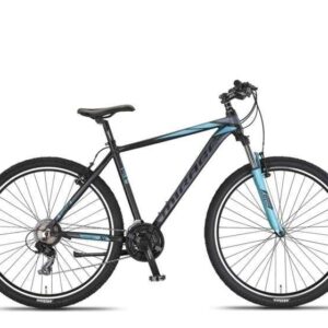 Umit | Mountainbike Mirage Oversized 29 Inch 50 cm Unisex 21V V-Brakes Zwart/Turquoise
