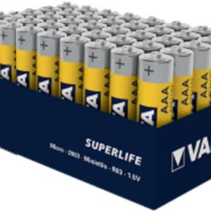 Varta | Superlife R03 AAA batterijen 48 stuks