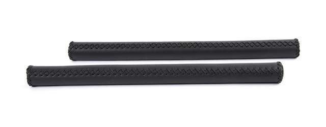 Velo | Stuurgrepen leer 40 cm Ø22,2 mm zwart per set