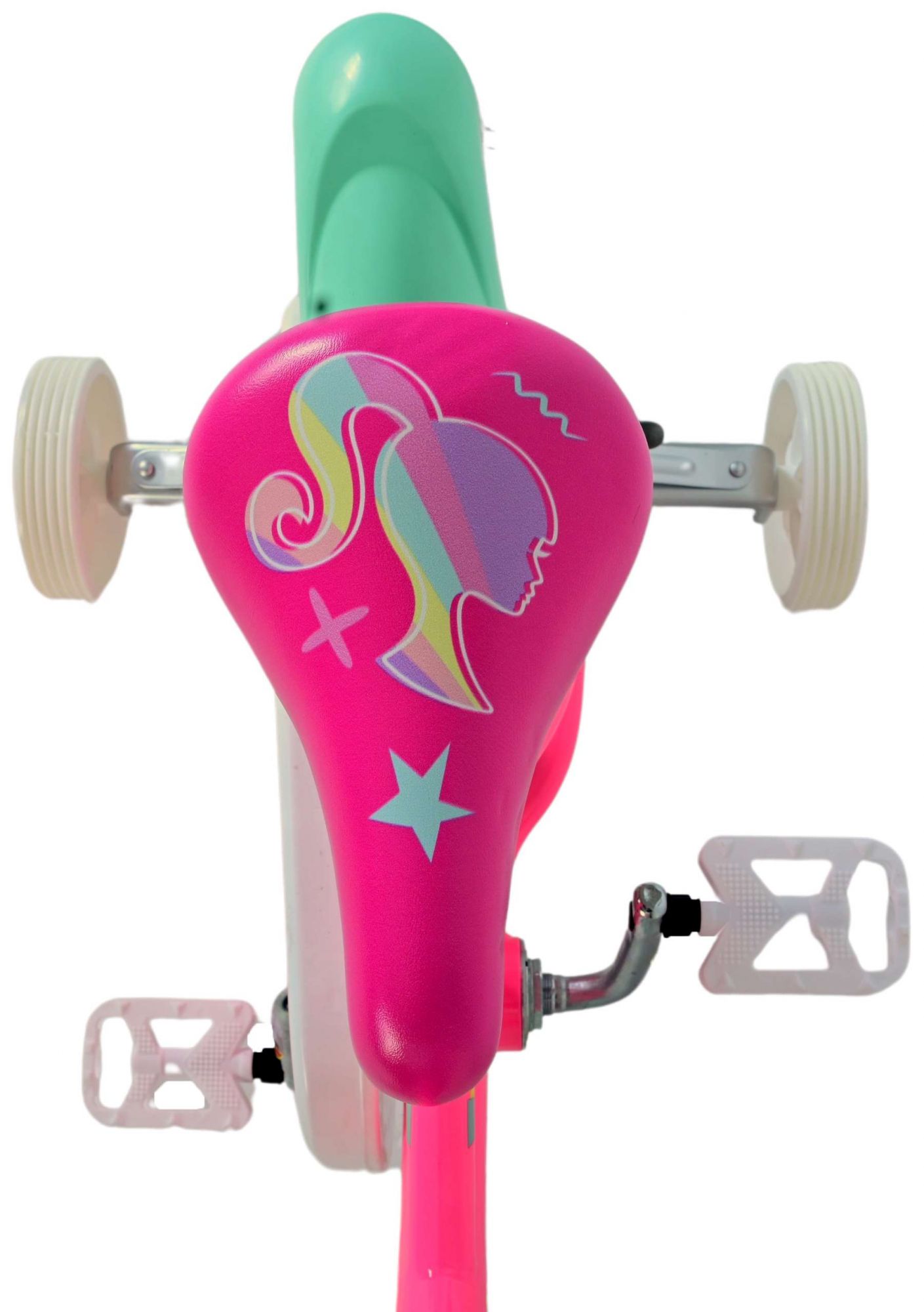 Mattel | Meisjes Kinderfiets Barbie, 12 inch, Roze - Afbeelding 6