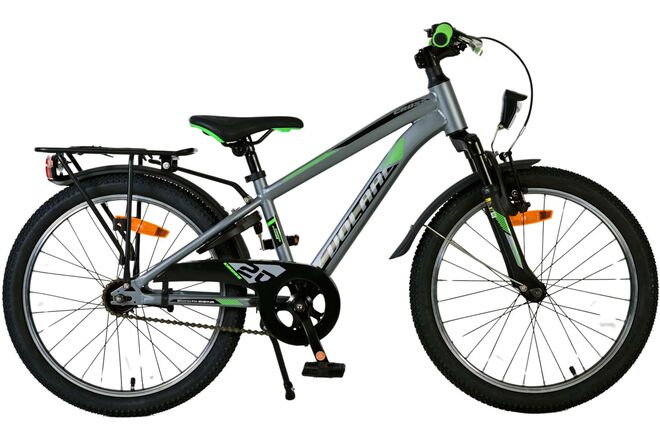 Volare | Jongens Kinderfiets Cross, 20 inch, Donker Grijs