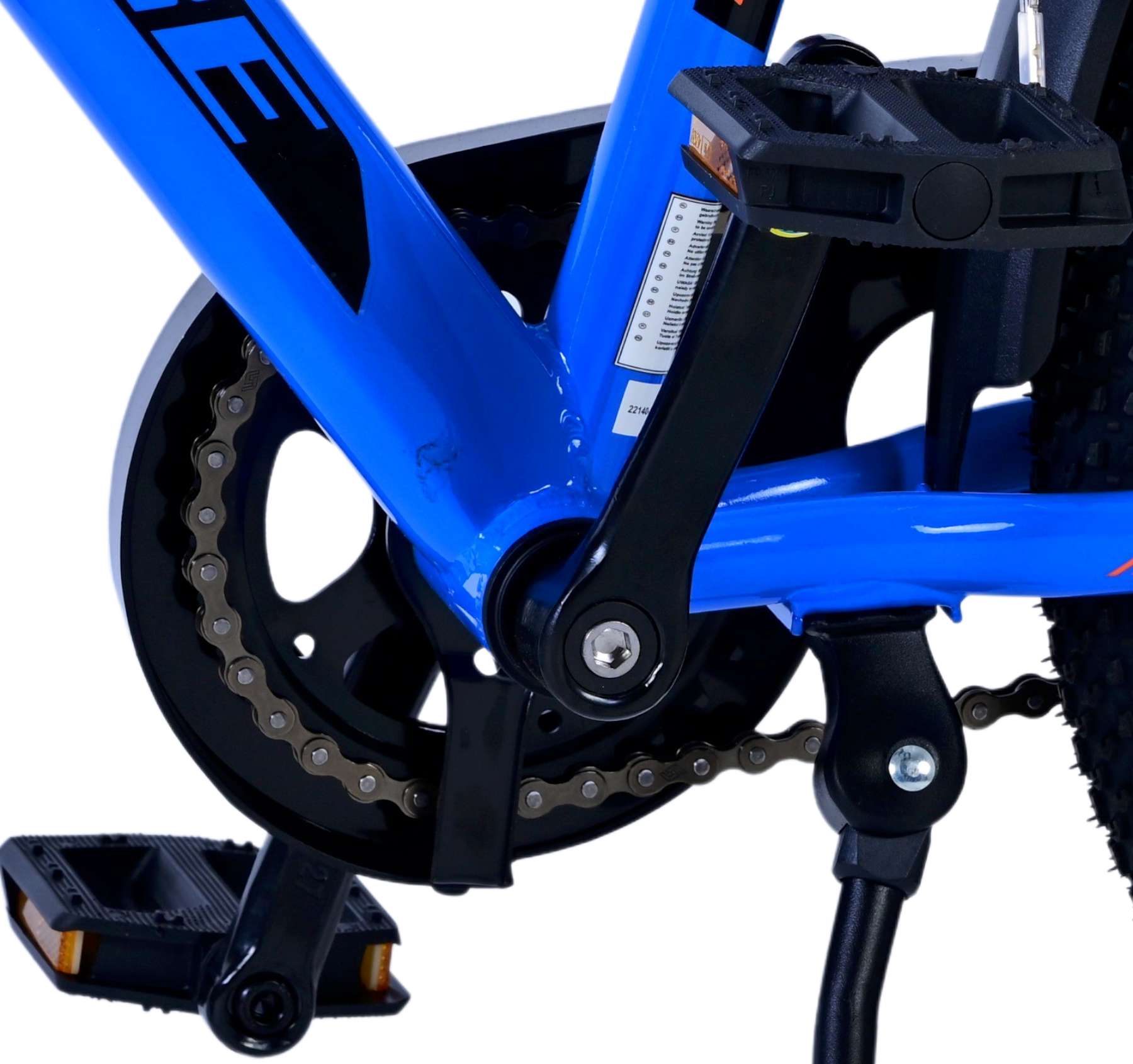 Volare | Jongens Kinderfiets Cross, 20 inch, Blauw - Afbeelding 11