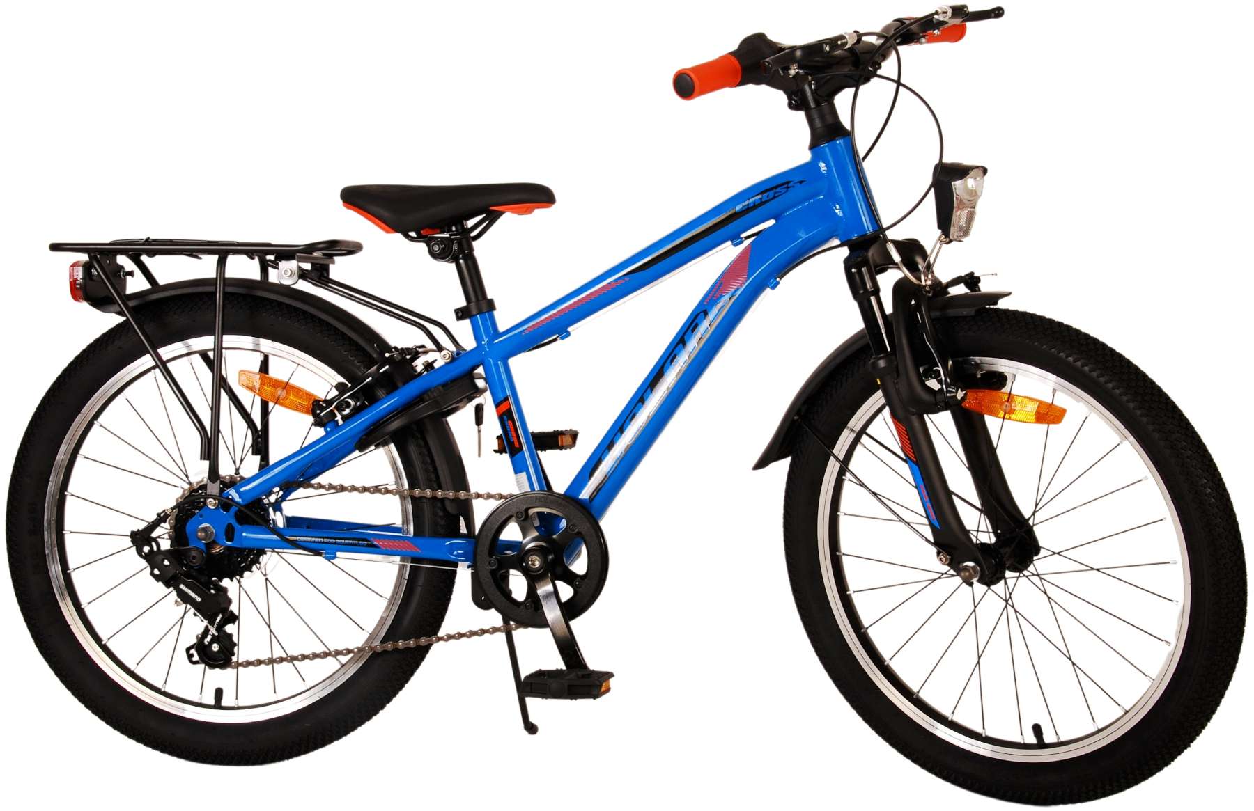 Volare | Jongens Kinderfiets Cross, 20 inch, Blauw, 6 versnellingen - Afbeelding 3