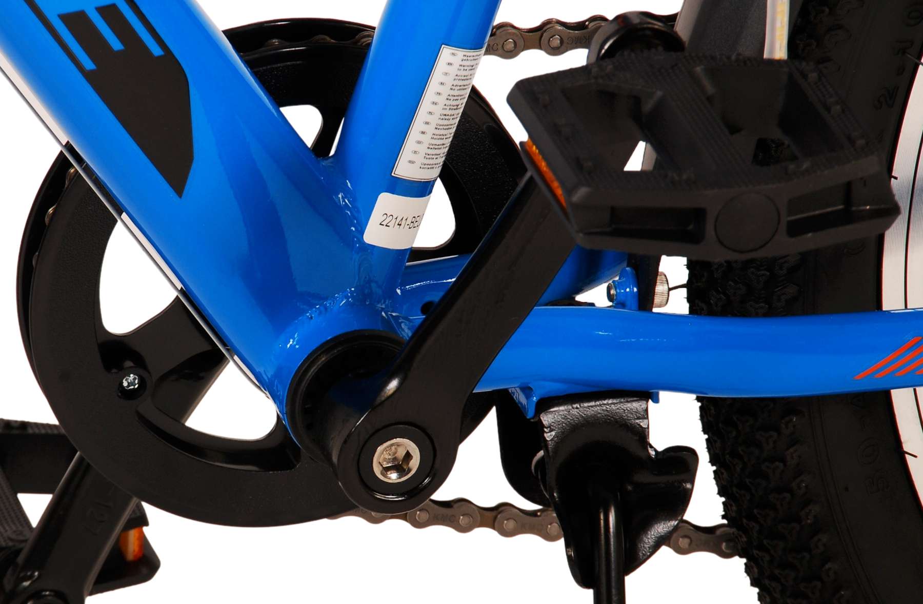 Volare | Jongens Kinderfiets Cross, 20 inch, Blauw, 6 versnellingen - Afbeelding 17