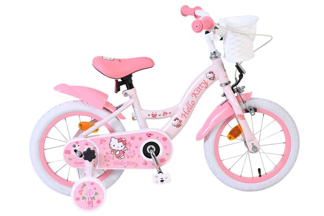 Sanrio | Meisjes Kinderfiets Hello Kitty, 14 inch, Roze