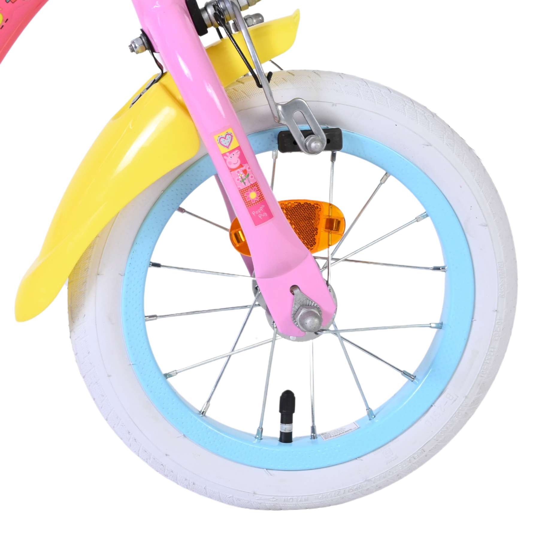 Hasbro | Meisjes Kinderfiets Peppa Pig, 12 inch, Roze - Afbeelding 3