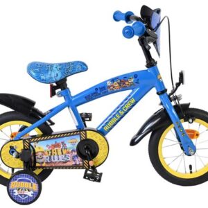 Nickelodeon | Jongens Kinderfiets Rubble & Crew, 12 inch, Blauw