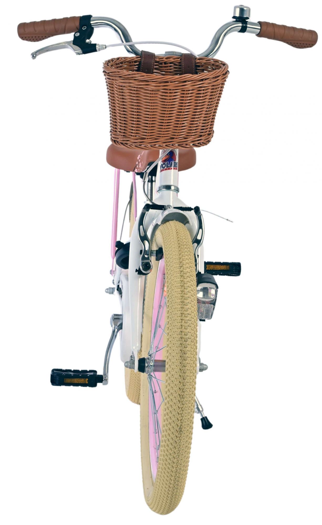 Volare | Meisjes Kinderfiets Blossom, 20 inch, Wit - Afbeelding 6