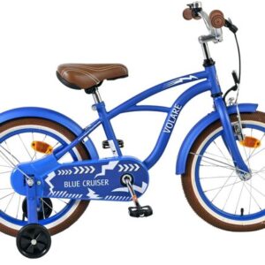 Volare | Jongens Kinderfiets Blue Cruiser, 16 inch, Blauw