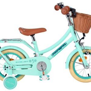 Volare | Meisjes Kinderfiets Excellent, 12 inch, Groen