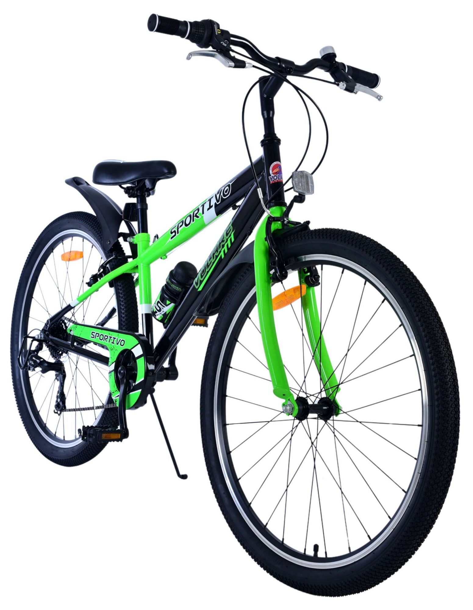 Volare | Jongens Kinderfiets Sportivo, 26 inch, Groen, 7 versnellingen - Afbeelding 6